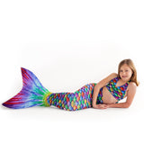 Hawaiian Rainbow Mermaid Tail Skin