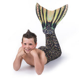 Sea Monster Mermaid Tail + Monofin Set