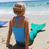 Siren Green Mermaid Tail + Monofin Set