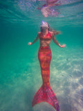 Tiger Queen Mermaid Tail Skin