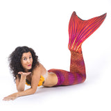 Tiger Queen Mermaid Tail Skin