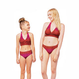 Fiji Red Mermaid Bikini Set